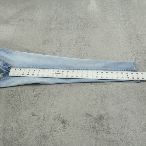 Wallflower Jeans Junior's Size 9 Short Blue Mid-Rise Ultra Fit Skinny 26" Inseam - Picture 16 of 16